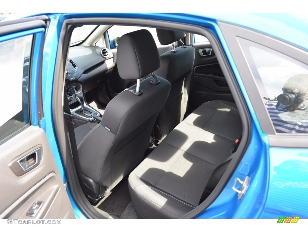 2016 Fiesta SE Sedan - Blue Candy Metallic / Charcoal Black photo #19