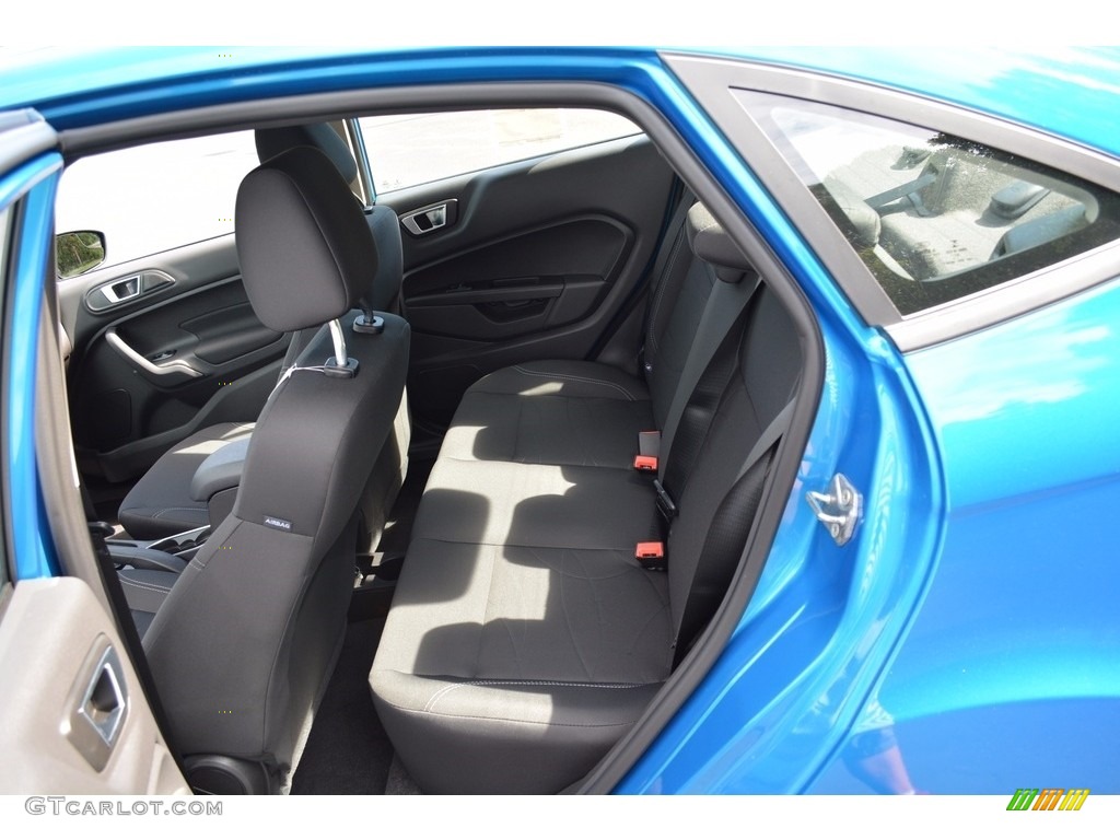 2016 Fiesta SE Sedan - Blue Candy Metallic / Charcoal Black photo #20