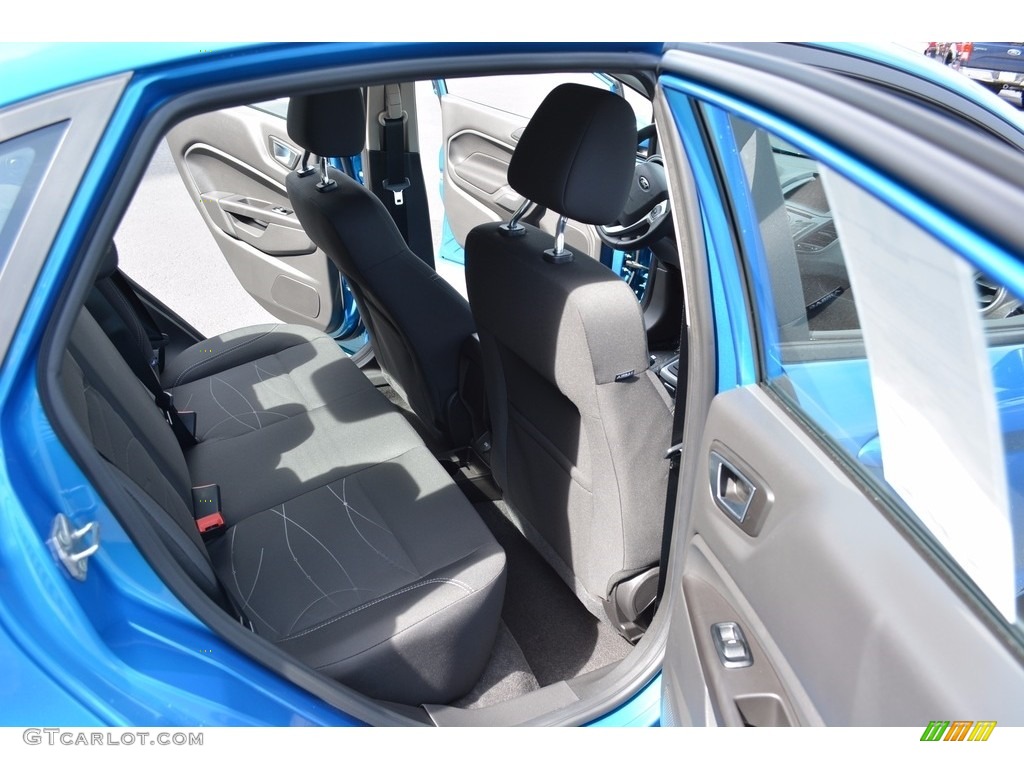 2016 Fiesta SE Sedan - Blue Candy Metallic / Charcoal Black photo #22