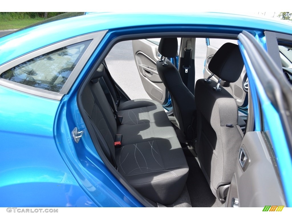 2016 Fiesta SE Sedan - Blue Candy Metallic / Charcoal Black photo #23