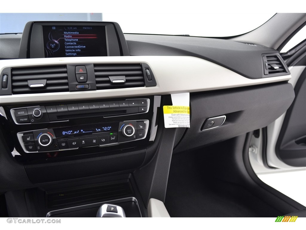 2017 3 Series 320i Sedan - Alpine White / Black photo #11