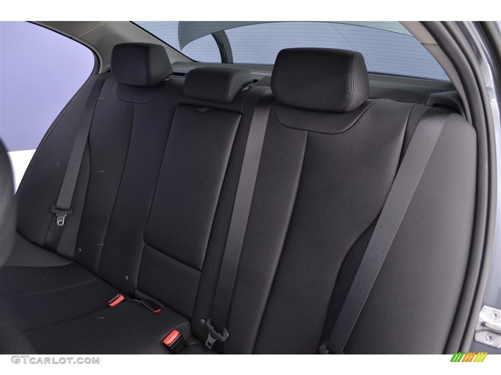 2017 3 Series 320i Sedan - Mineral Grey Metallic / Black photo #7