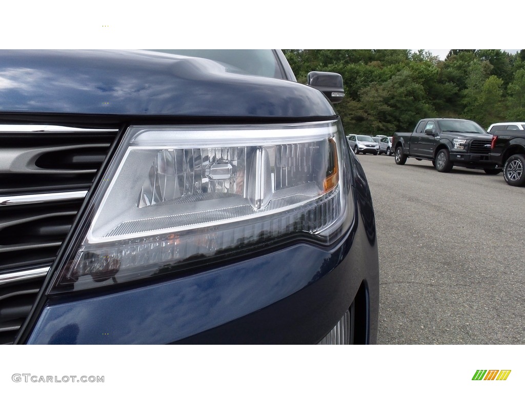 2017 Explorer XLT 4WD - Blue Jeans / Medium Light Camel photo #4