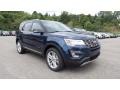 2017 Blue Jeans Ford Explorer XLT 4WD  photo #5