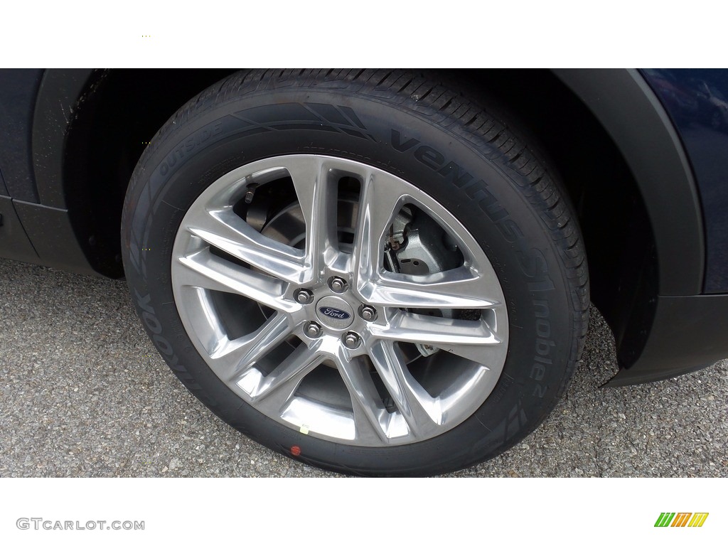 2017 Explorer XLT 4WD - Blue Jeans / Medium Light Camel photo #6