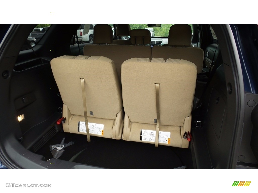 2017 Explorer XLT 4WD - Blue Jeans / Medium Light Camel photo #9