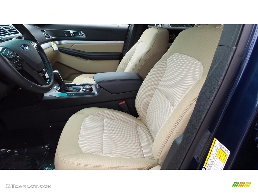 2017 Explorer XLT 4WD - Blue Jeans / Medium Light Camel photo #12
