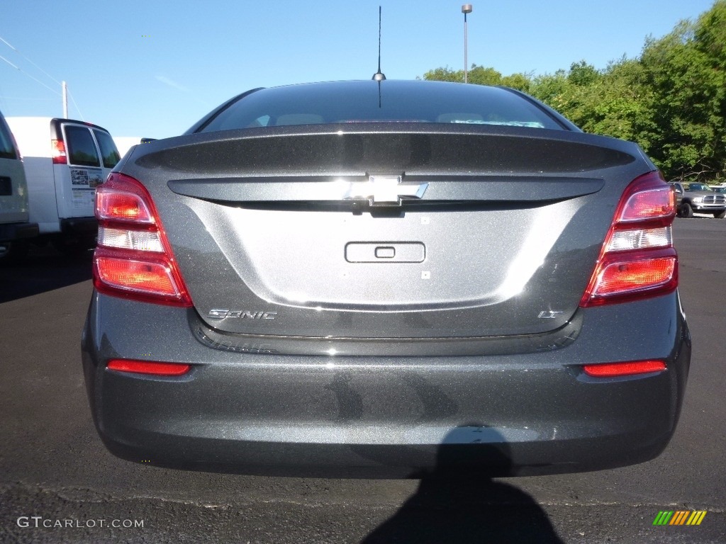 2017 Sonic LT Sedan - Nightfall Gray Metallic / Jet Black/Dark Titanium photo #7