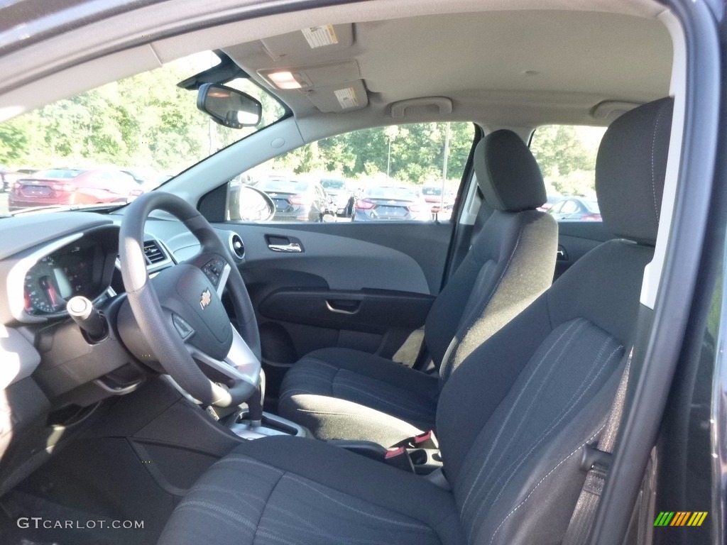 2017 Sonic LT Sedan - Nightfall Gray Metallic / Jet Black/Dark Titanium photo #11