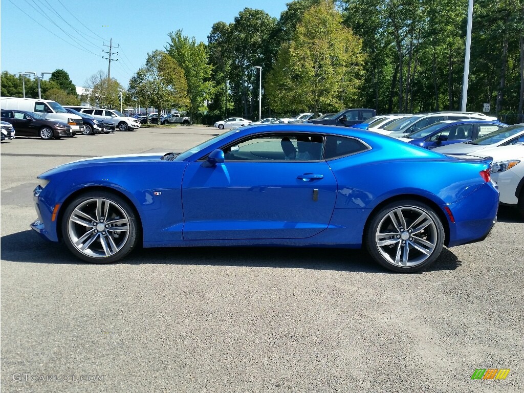 Hyper Blue Metallic 2017 Chevrolet Camaro LT Coupe Exterior Photo #115392351