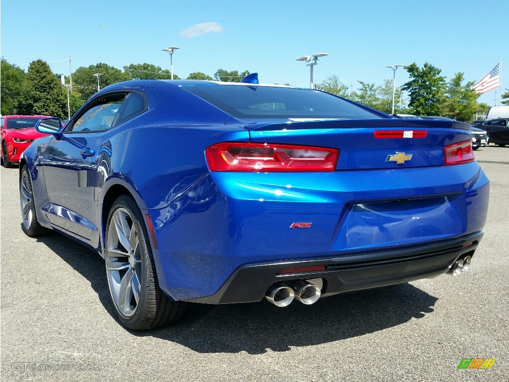 Hyper Blue Metallic 2017 Chevrolet Camaro LT Coupe Exterior Photo #115392375