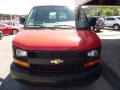 2017 Red Hot Chevrolet Express 2500 Cargo WT  photo #11