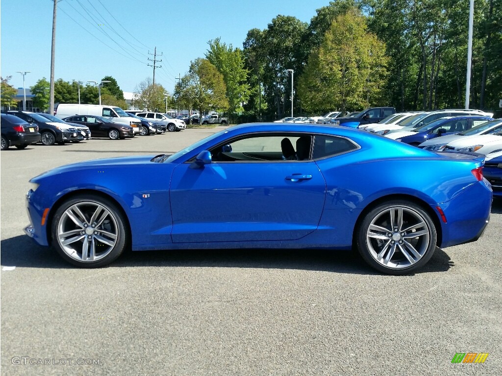 Hyper Blue Metallic 2017 Chevrolet Camaro LT Coupe Exterior Photo #115392885