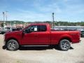 2016 Ruby Red Ford F150 XLT SuperCab 4x4  photo #6