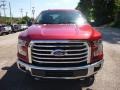 2016 Ruby Red Ford F150 XLT SuperCab 4x4  photo #8