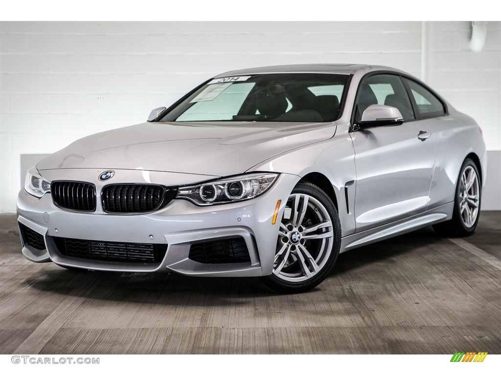 Glacier Silver Metallic 2014 BMW 4 Series 428i Coupe Exterior Photo #115395873
