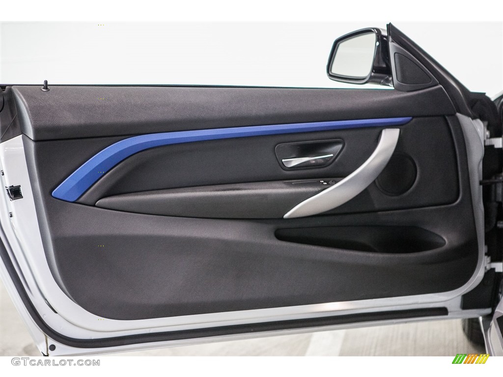 2014 BMW 4 Series 428i Coupe Black Door Panel Photo #115395990