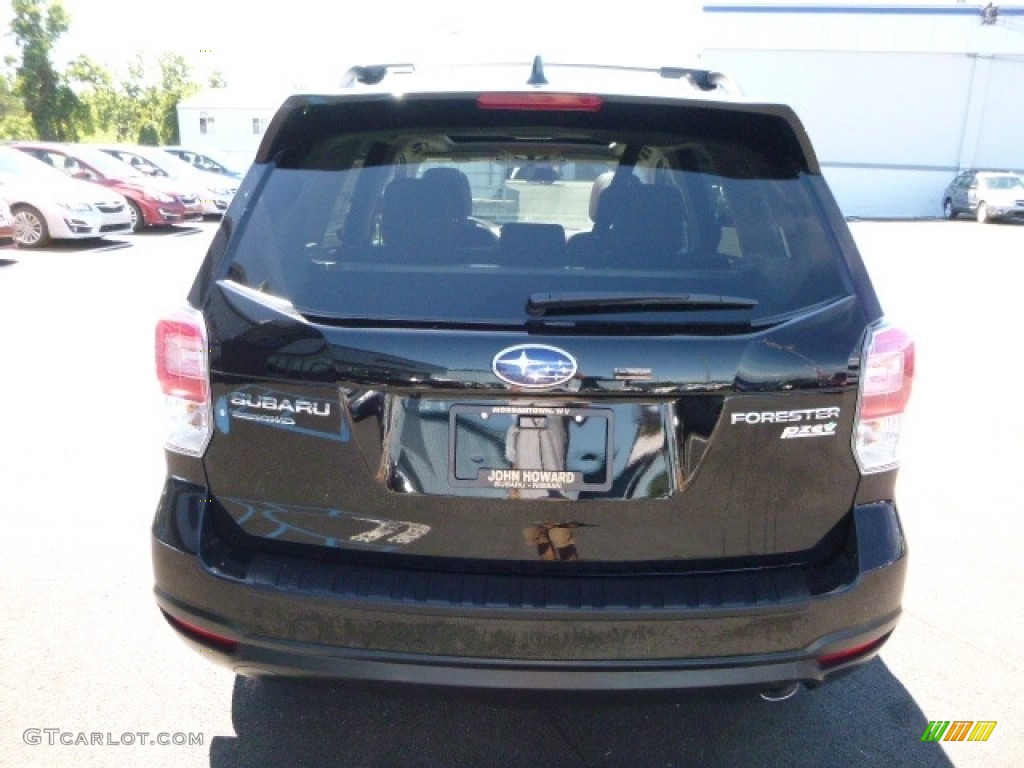 2017 Forester 2.5i Touring - Crystal Black Silica / Saddle Brown photo #8