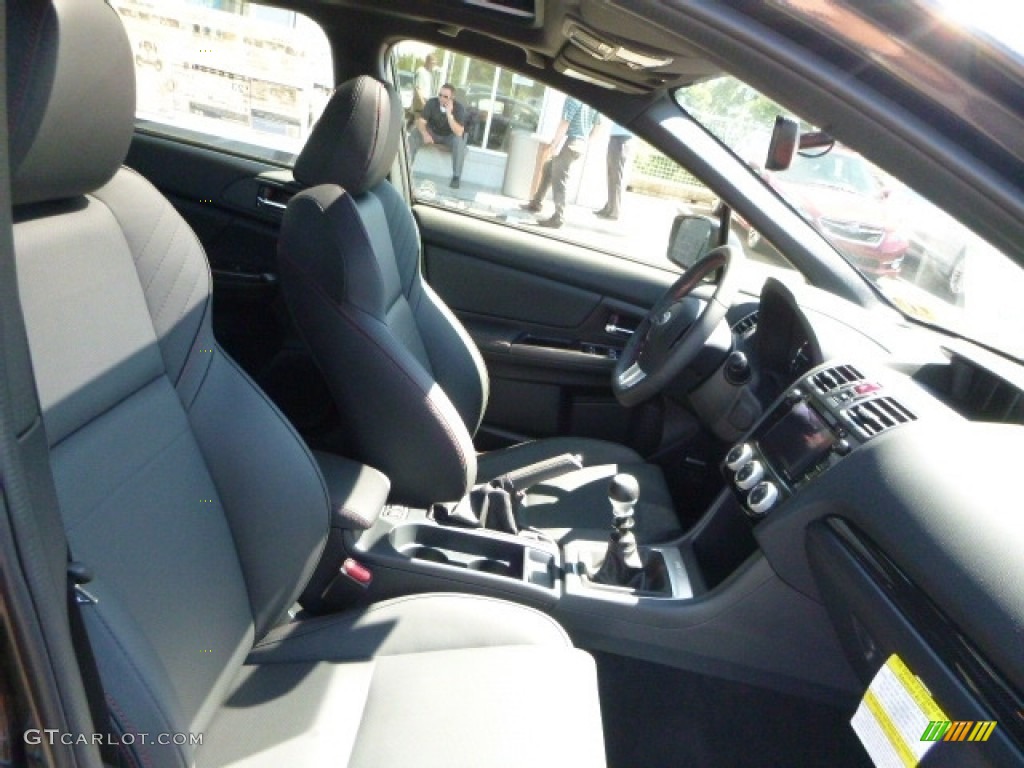 2017 WRX Limited - Dark Gray Metallic / Carbon Black photo #3