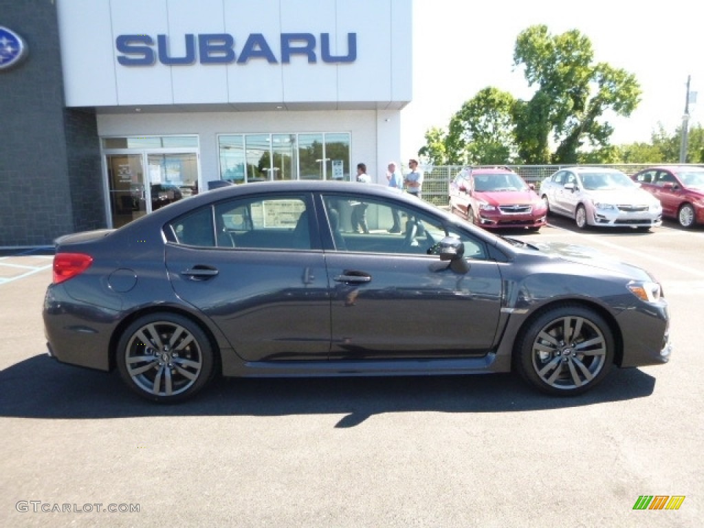 2017 WRX Limited - Dark Gray Metallic / Carbon Black photo #7