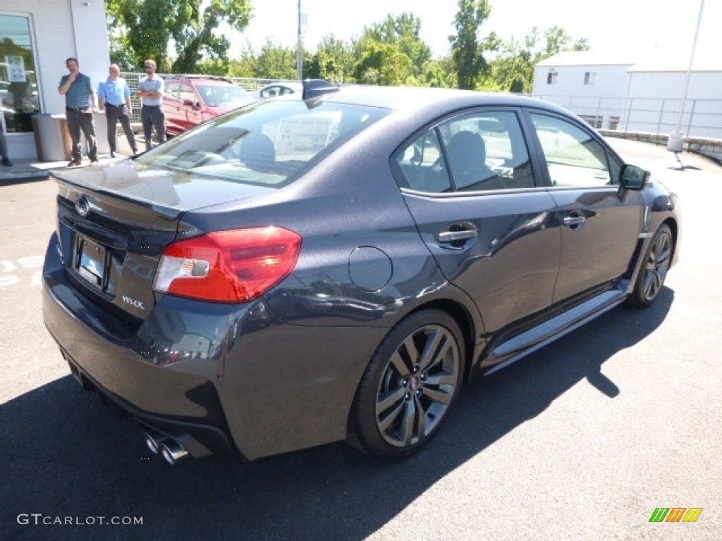 2017 WRX Limited - Dark Gray Metallic / Carbon Black photo #8