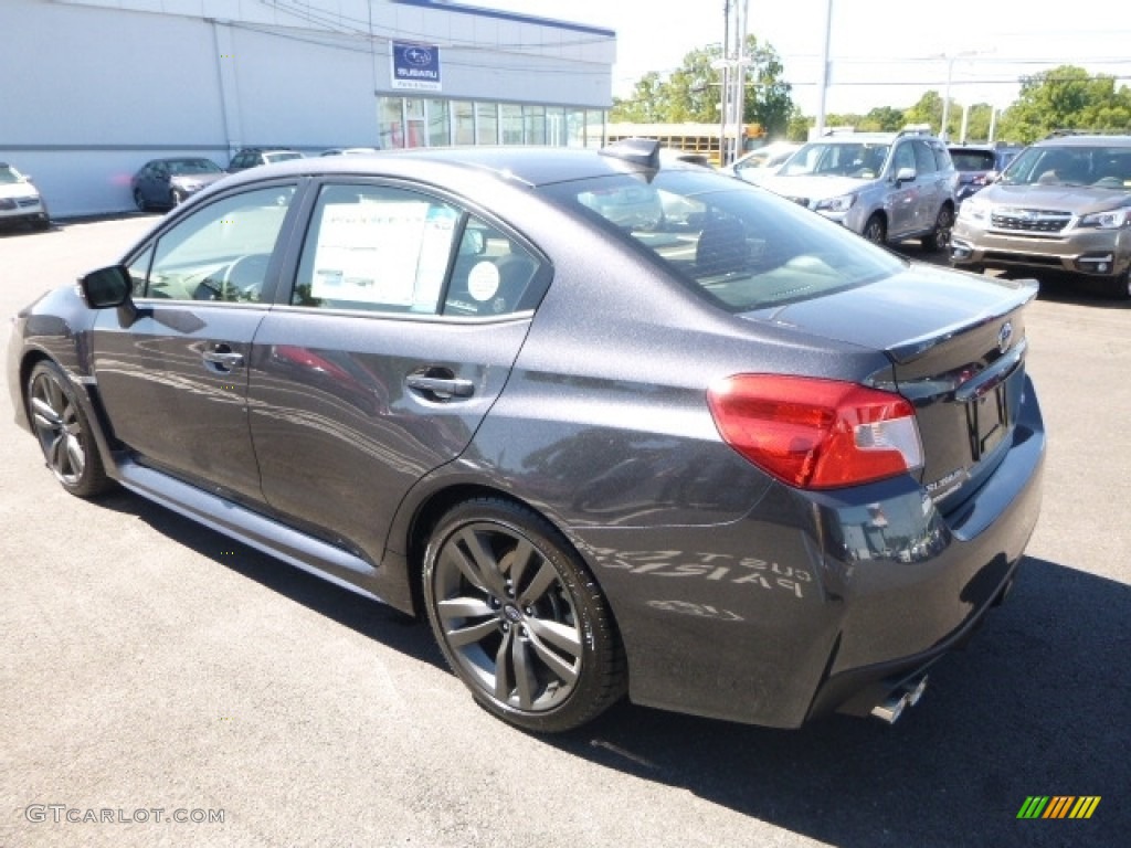 2017 WRX Limited - Dark Gray Metallic / Carbon Black photo #10