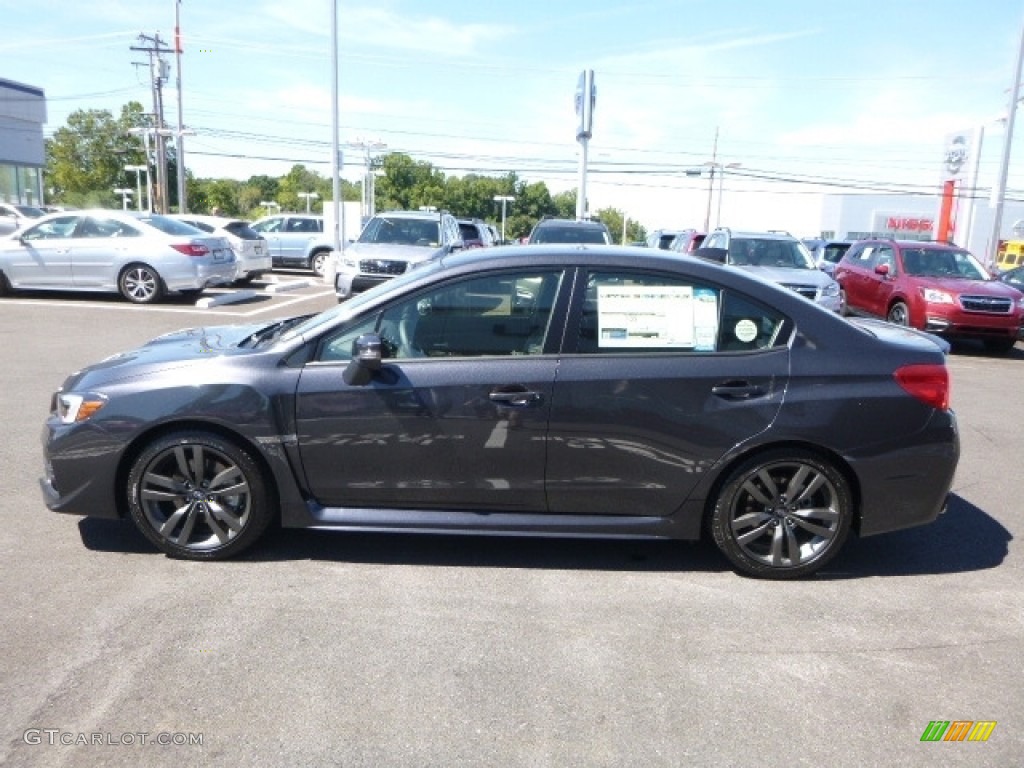 2017 WRX Limited - Dark Gray Metallic / Carbon Black photo #11