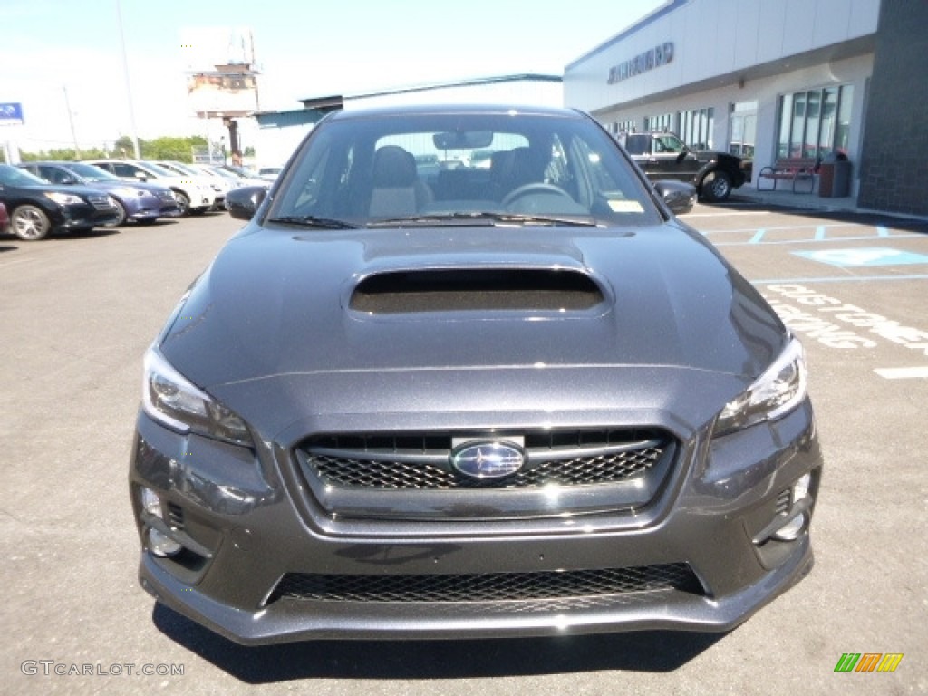 2017 WRX Limited - Dark Gray Metallic / Carbon Black photo #13