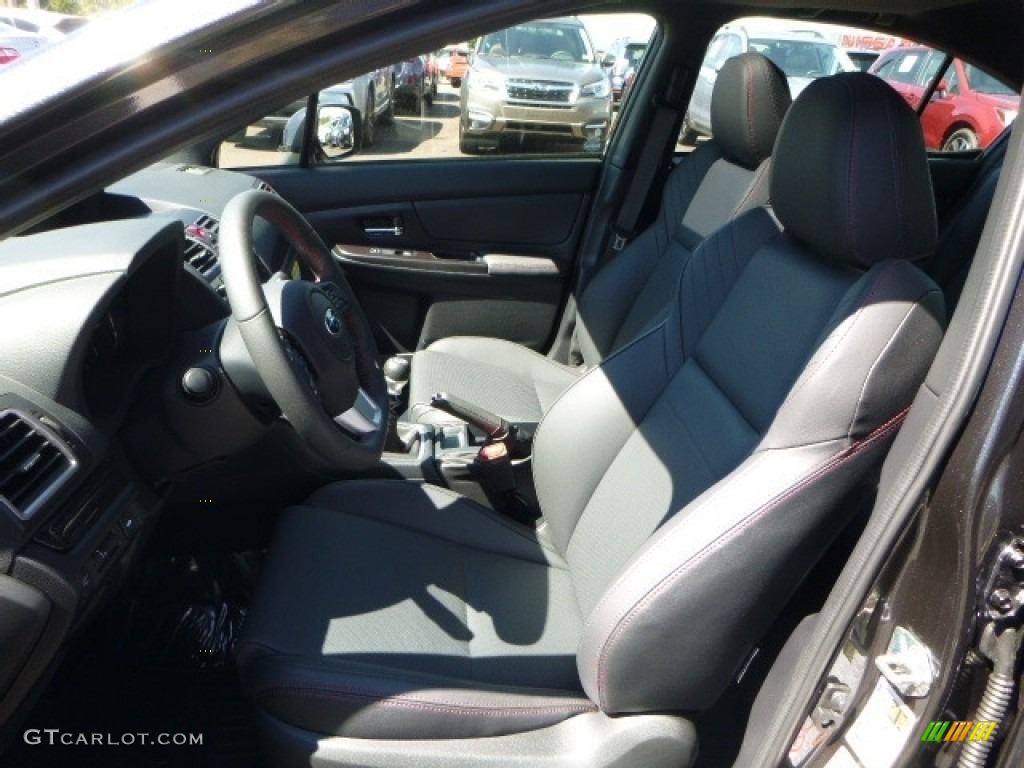 2017 WRX Limited - Dark Gray Metallic / Carbon Black photo #15