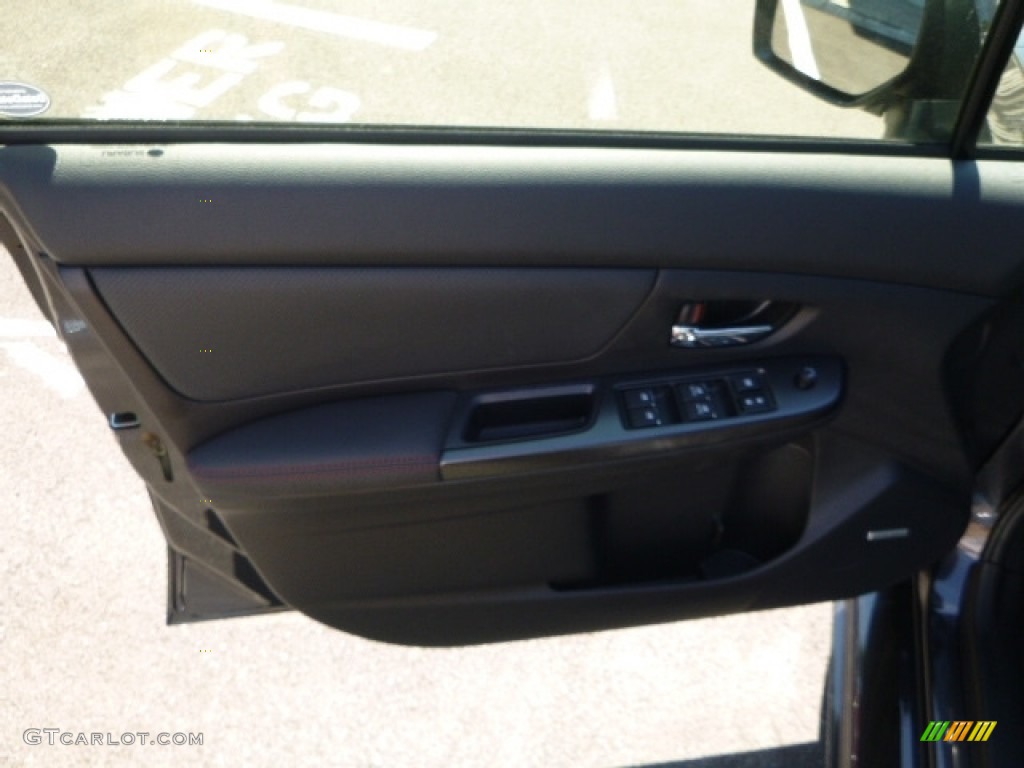 2017 WRX Limited - Dark Gray Metallic / Carbon Black photo #16