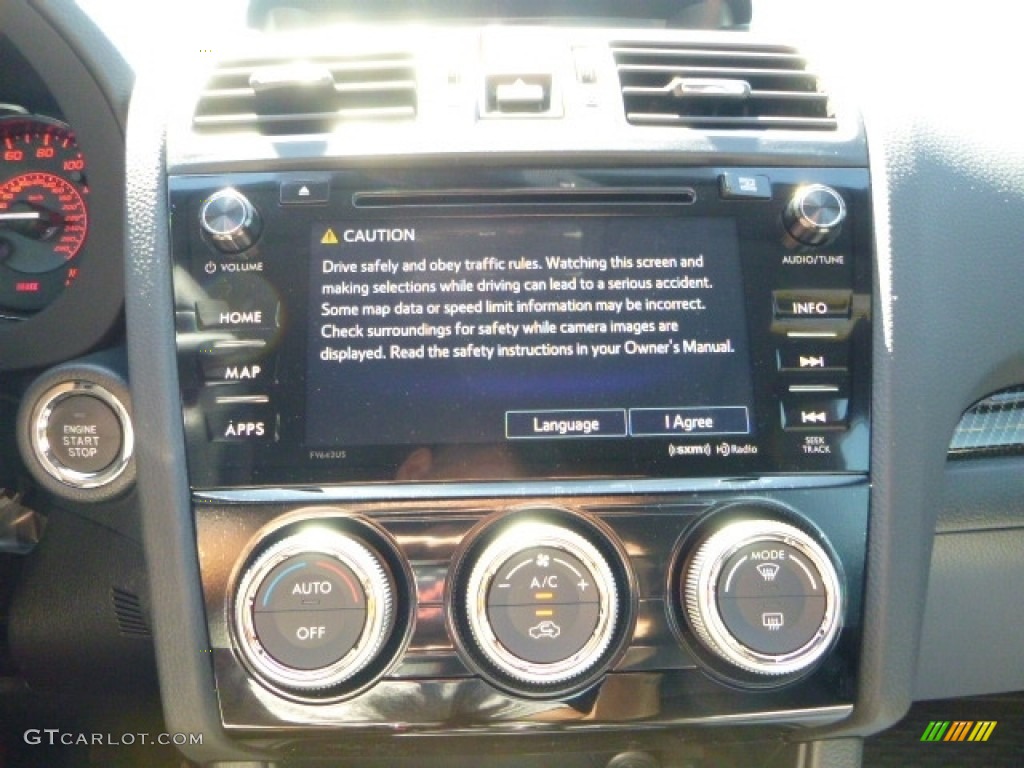 2017 WRX Limited - Dark Gray Metallic / Carbon Black photo #20