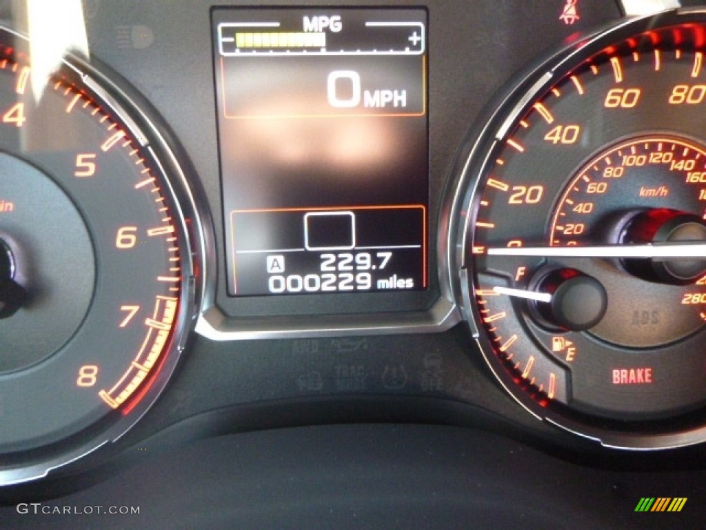 2017 WRX Limited - Dark Gray Metallic / Carbon Black photo #23