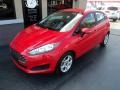 2014 Race Red Ford Fiesta SE Hatchback  photo #3