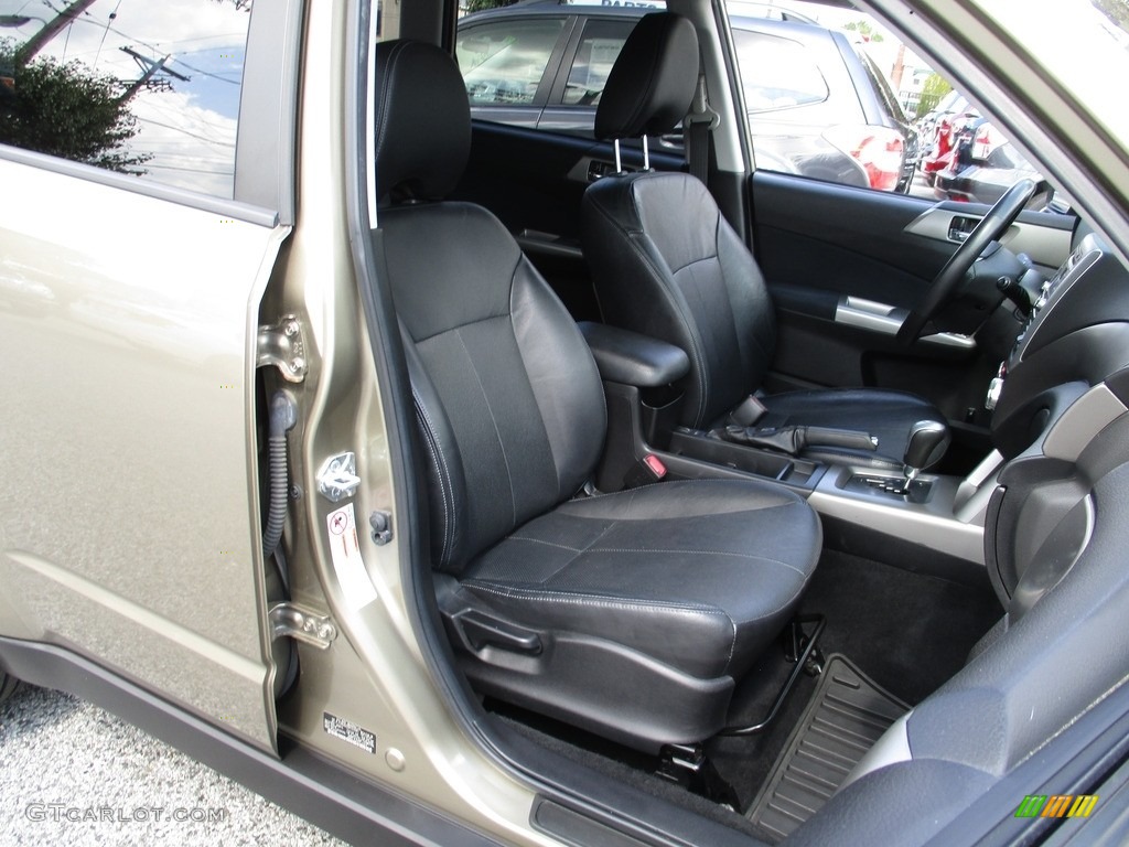 2009 Forester 2.5 X Limited - Topaz Gold Metallic / Black photo #19