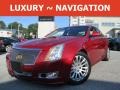 Crystal Red Tintcoat 2010 Cadillac CTS 4 3.6 AWD Sedan