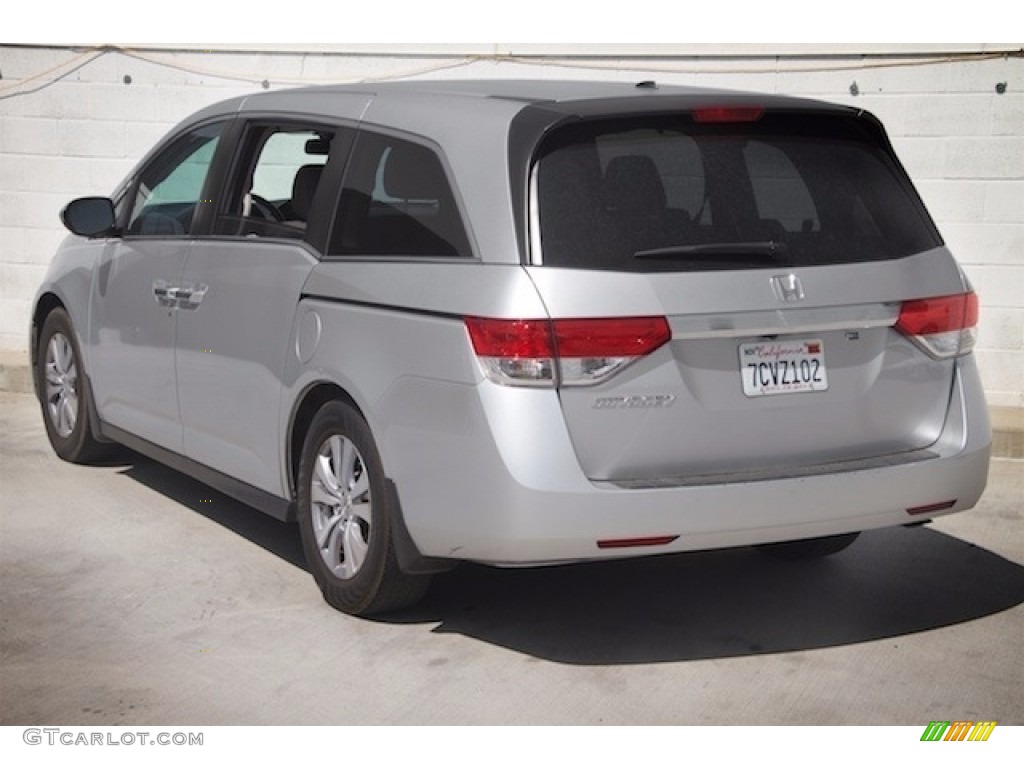 2014 Odyssey EX-L - Alabaster Silver Metallic / Truffle photo #2