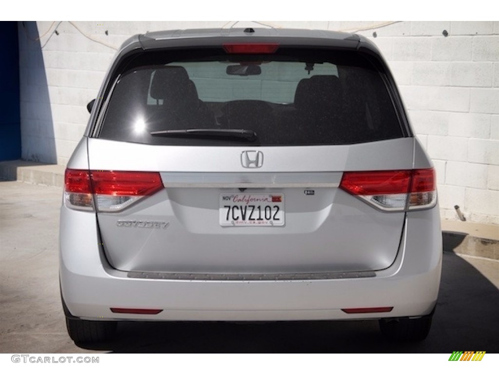 2014 Odyssey EX-L - Alabaster Silver Metallic / Truffle photo #9