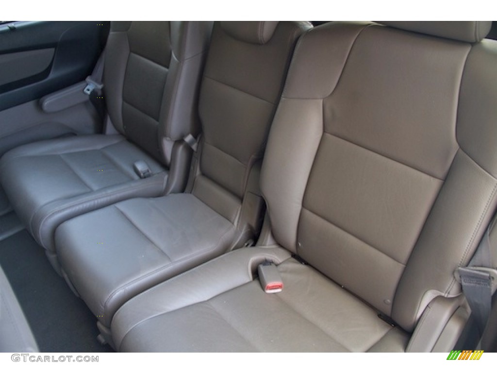 2014 Odyssey EX-L - Alabaster Silver Metallic / Truffle photo #13