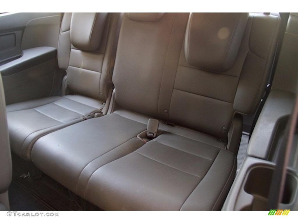 2014 Odyssey EX-L - Alabaster Silver Metallic / Truffle photo #14