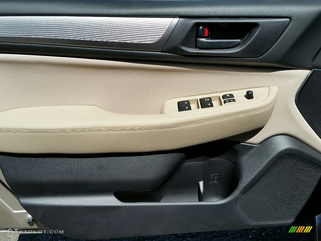 2017 Subaru Legacy 2.5i Premium Warm Ivory Door Panel Photo #115402941