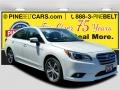 Crystal White Pearl 2017 Subaru Legacy 3.6R Limited