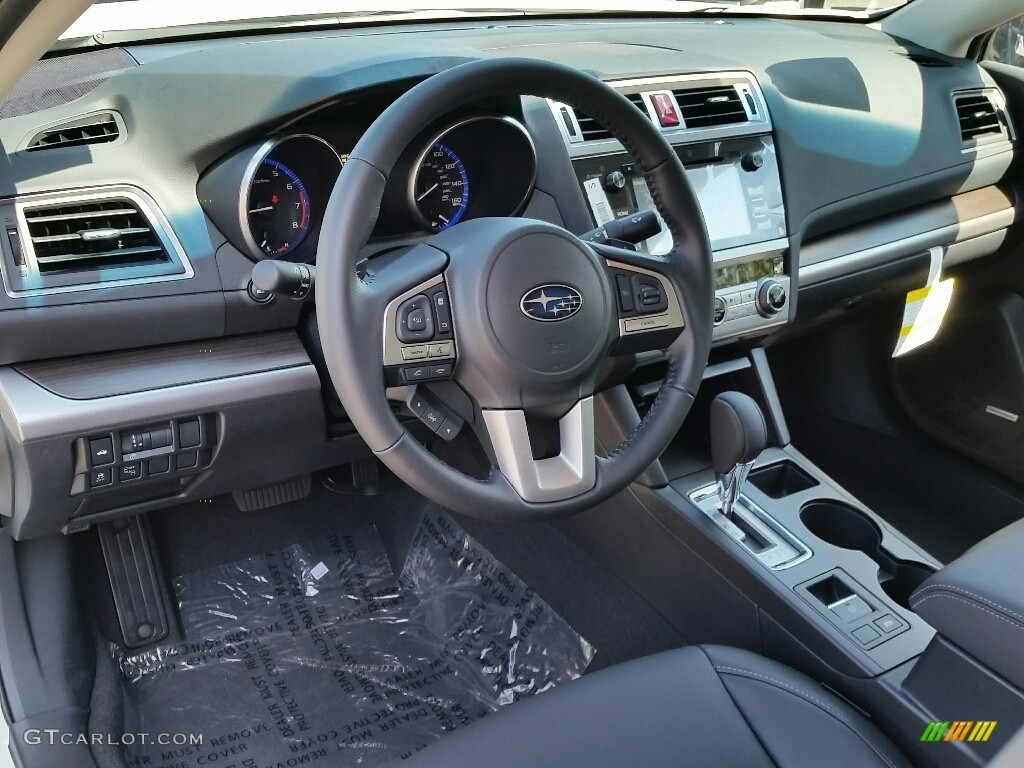 Slate Black Interior 2017 Subaru Legacy 3.6R Limited Photo #115403559