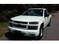 2007 Summit White Chevrolet Colorado LS Extended Cab  photo #2
