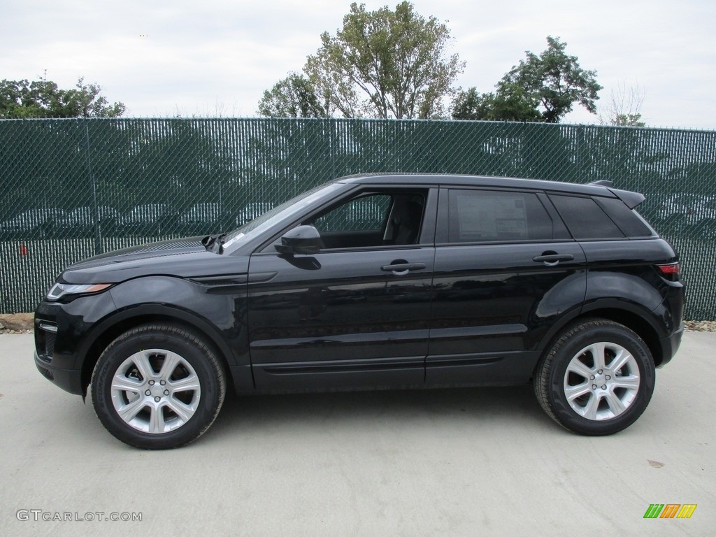 Farallon Black Metallic 2017 Land Rover Range Rover Evoque SE Premium Exterior Photo #115404759