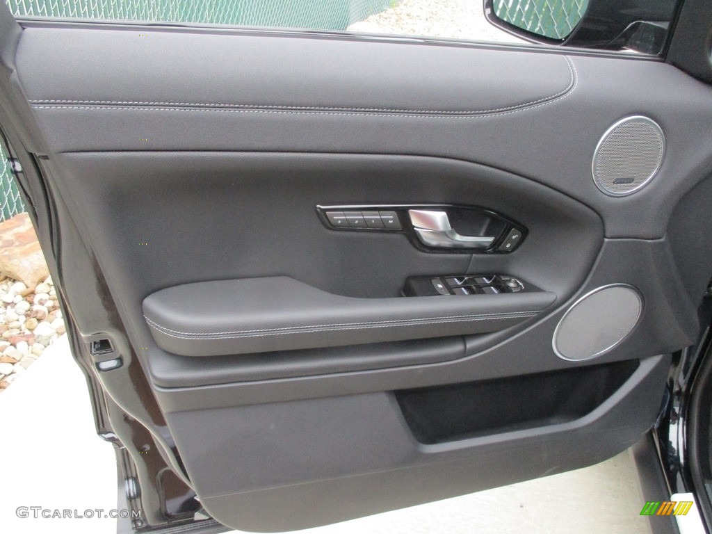 2017 Land Rover Range Rover Evoque SE Premium Ebony/Ebony Door Panel Photo #115404813