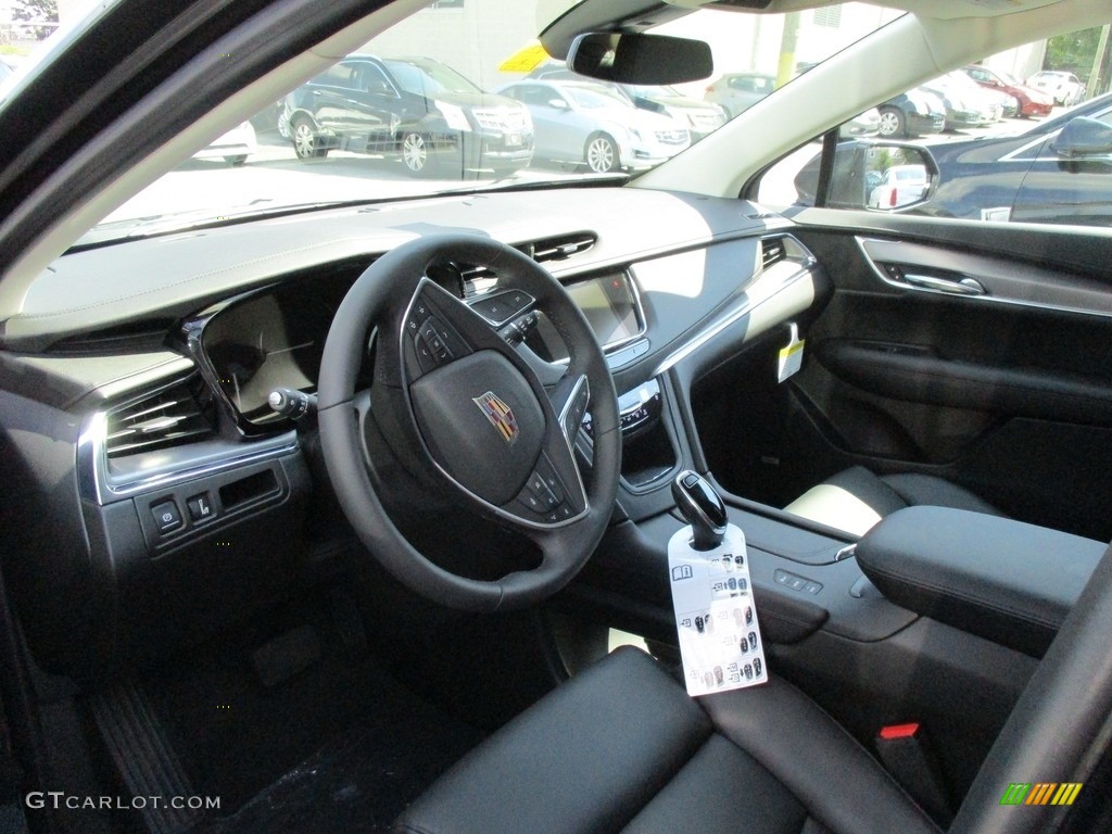 Jet Black Interior 2017 Cadillac XT5 Premium Luxury AWD Photo #115405236