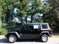 2016 Black Jeep Wrangler Unlimited Willys Wheeler 4x4  photo #7