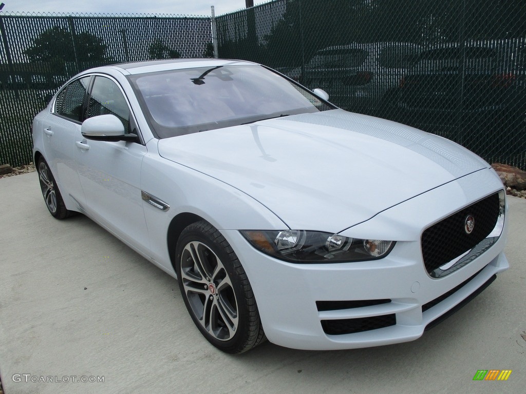 Glacier White 2017 Jaguar XE 35t Premium AWD Exterior Photo #115406880