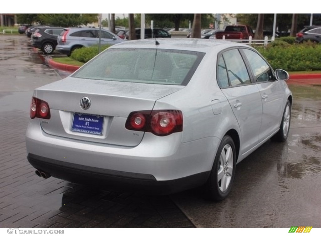 2009 Jetta S Sedan - Reflex Silver Metallic / Art Grey photo #7