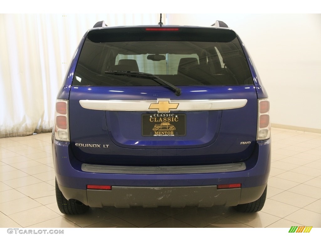 2007 Equinox LT AWD - Laser Blue Metallic / Light Gray photo #14